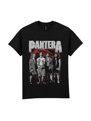 PANTERA Camiseta 'Pantera The Band T-Shirt'  negro