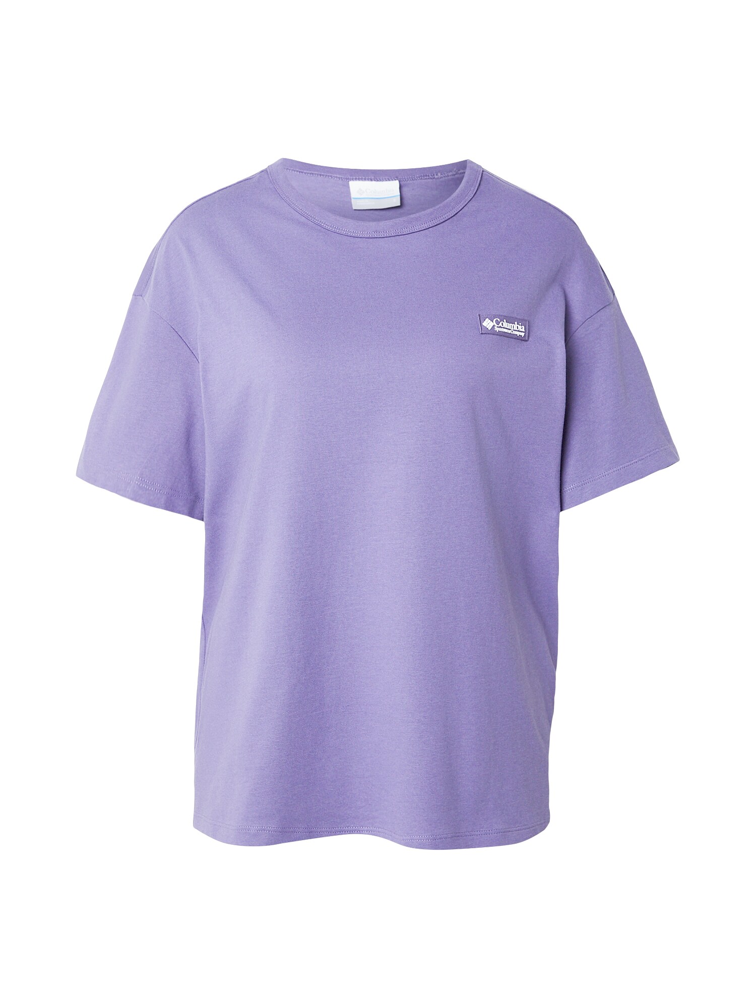 COLUMBIA Tricou funcțional CSC  gri deschis / lila / mov închis / alb