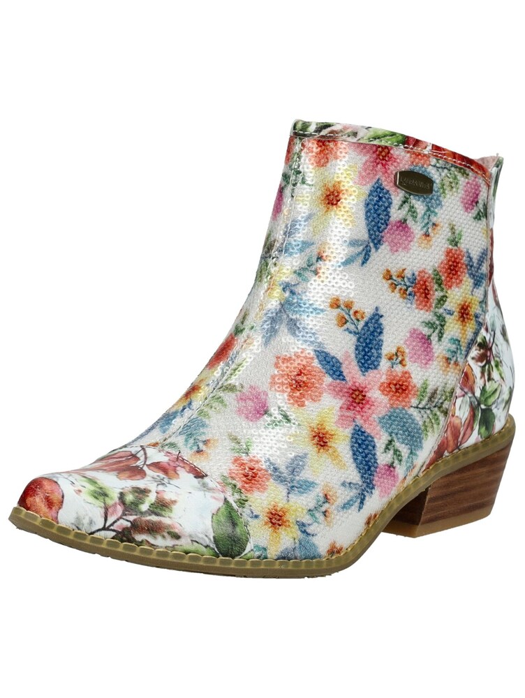 Laura Vita Stiefelette Damen Größe 37 blau / rot / weiß Winterschuhe