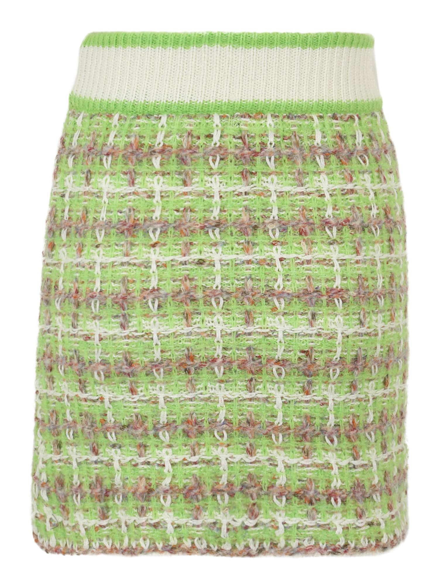 River Island Petite Szoknyák  rozsdabarna / szürke / kiwi / fehér termék 2. képe