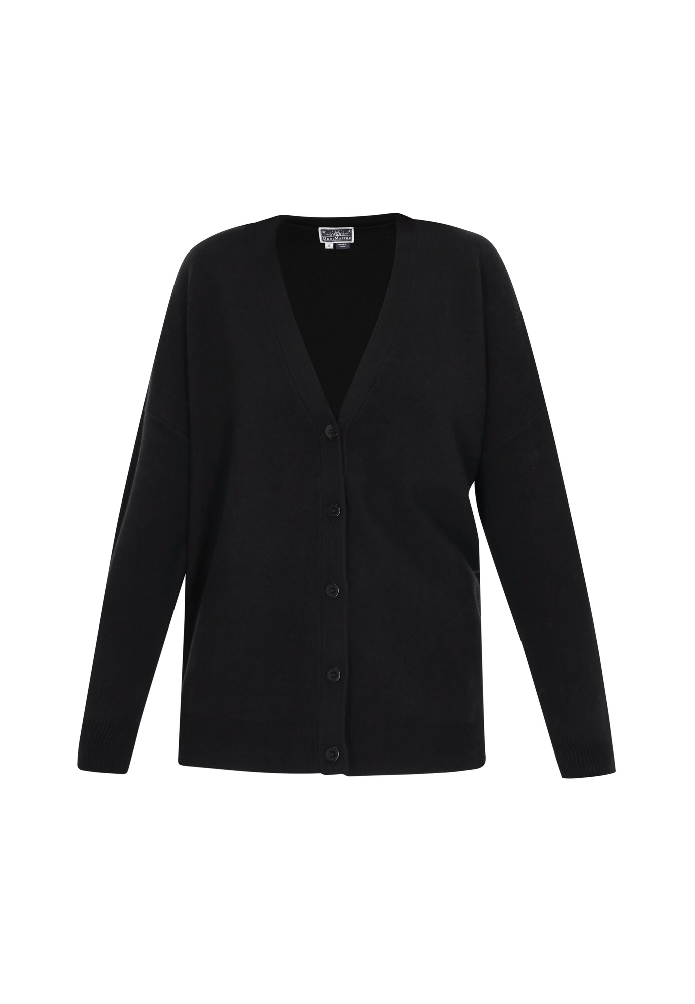 DreiMaster Maritim Gebreid Vest Zwart