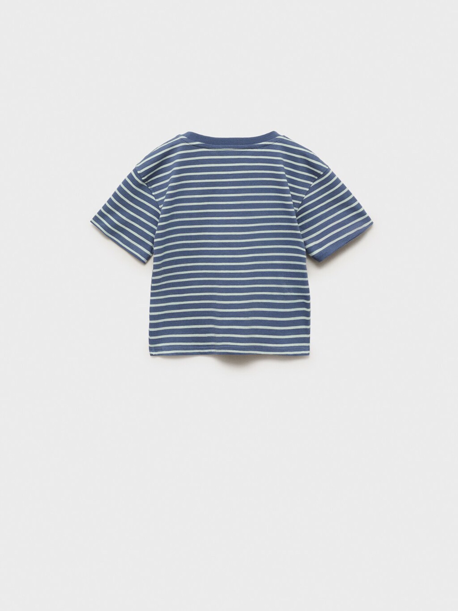 MANGO KIDS Póló 'LOCALSB'  sötétkék / pasztellzöld termék 2. képe