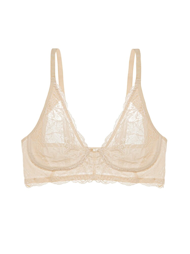 TRIUMPH Bügelloser BH ' Amourette Charm ' Damen Größe 90 creme