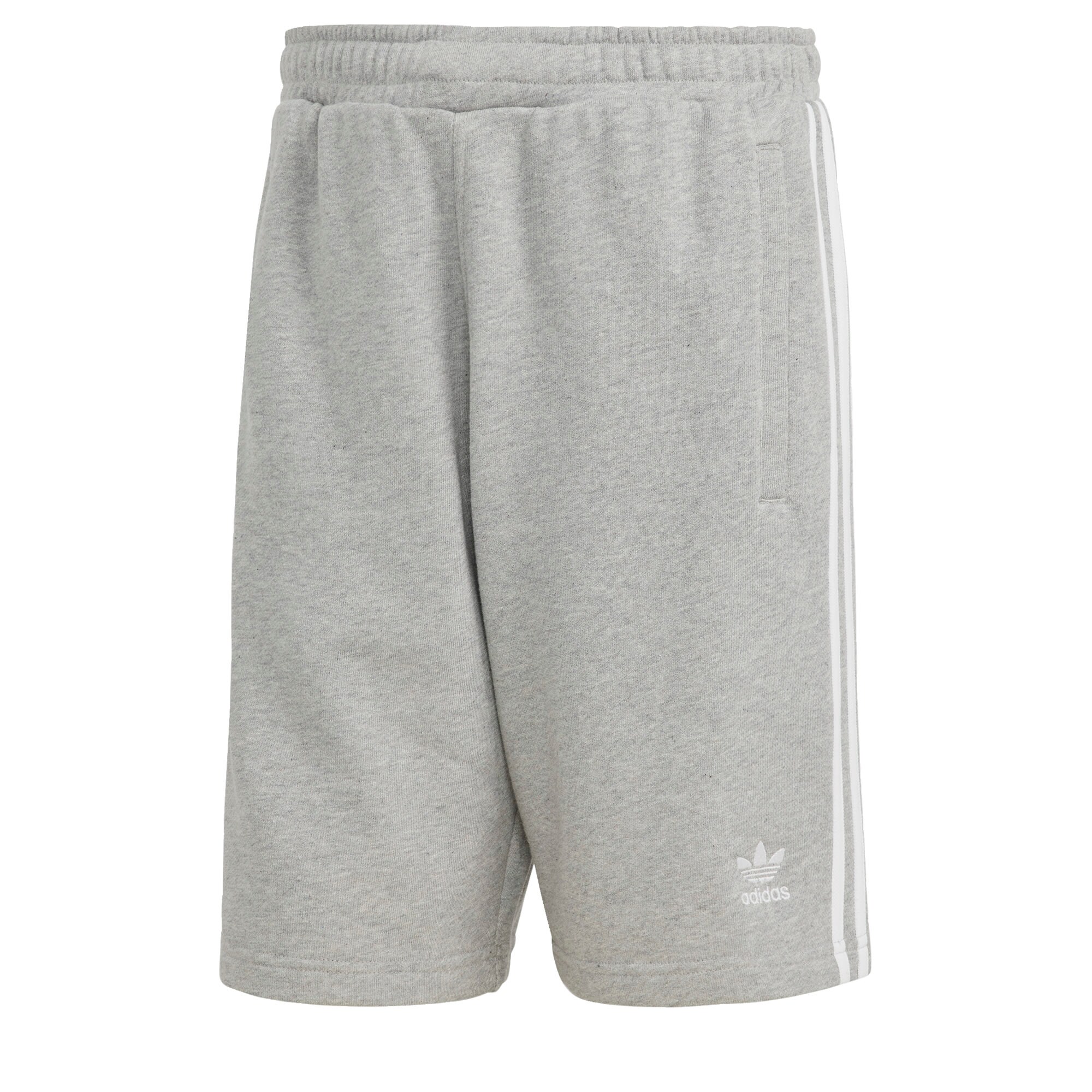 ADIDAS ORIGINALS Панталон  сив меланж / бяло