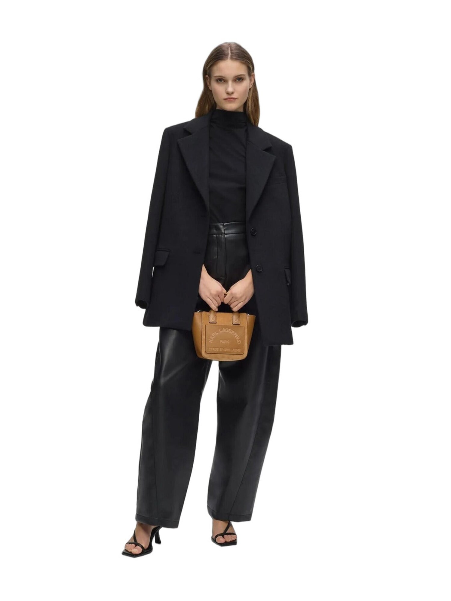 Karl Lagerfeld Shopper marrón – imagen 10