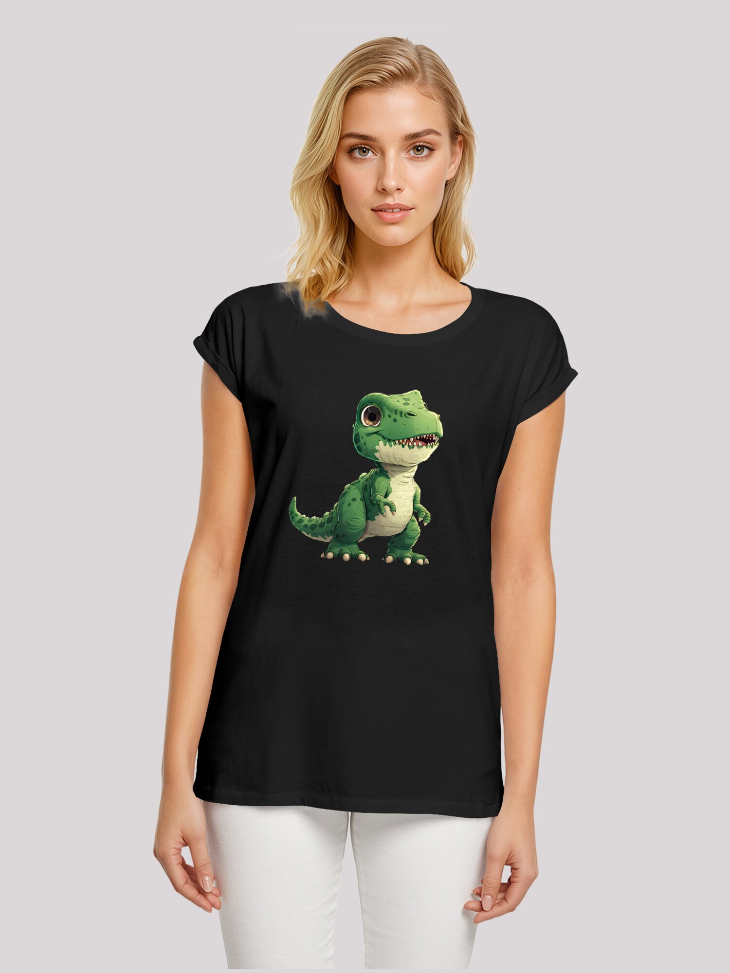 Thumbnail - F4NT4STIC T-Shirt Süßer Grüner Dino