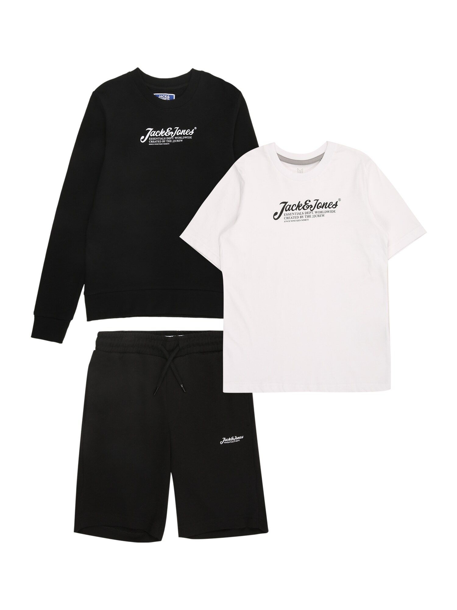 Jack & Jones Junior Szettek 'JJBEAU'  fekete / fehér akciós termékkép 1