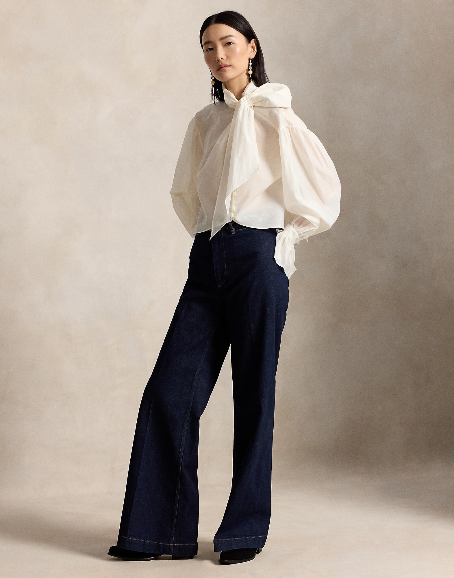 Polo Ralph Lauren Blusa  blanco – imagen 12