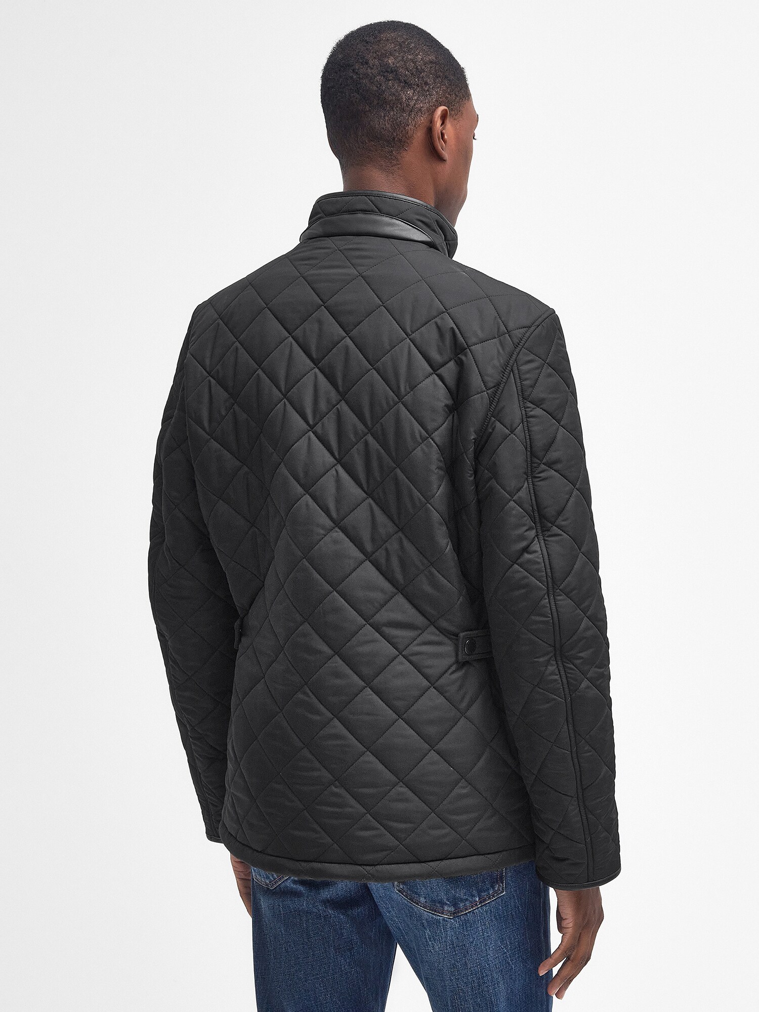 Barbour Prechodná bunda 'Powell' čierna (obrázok 3)