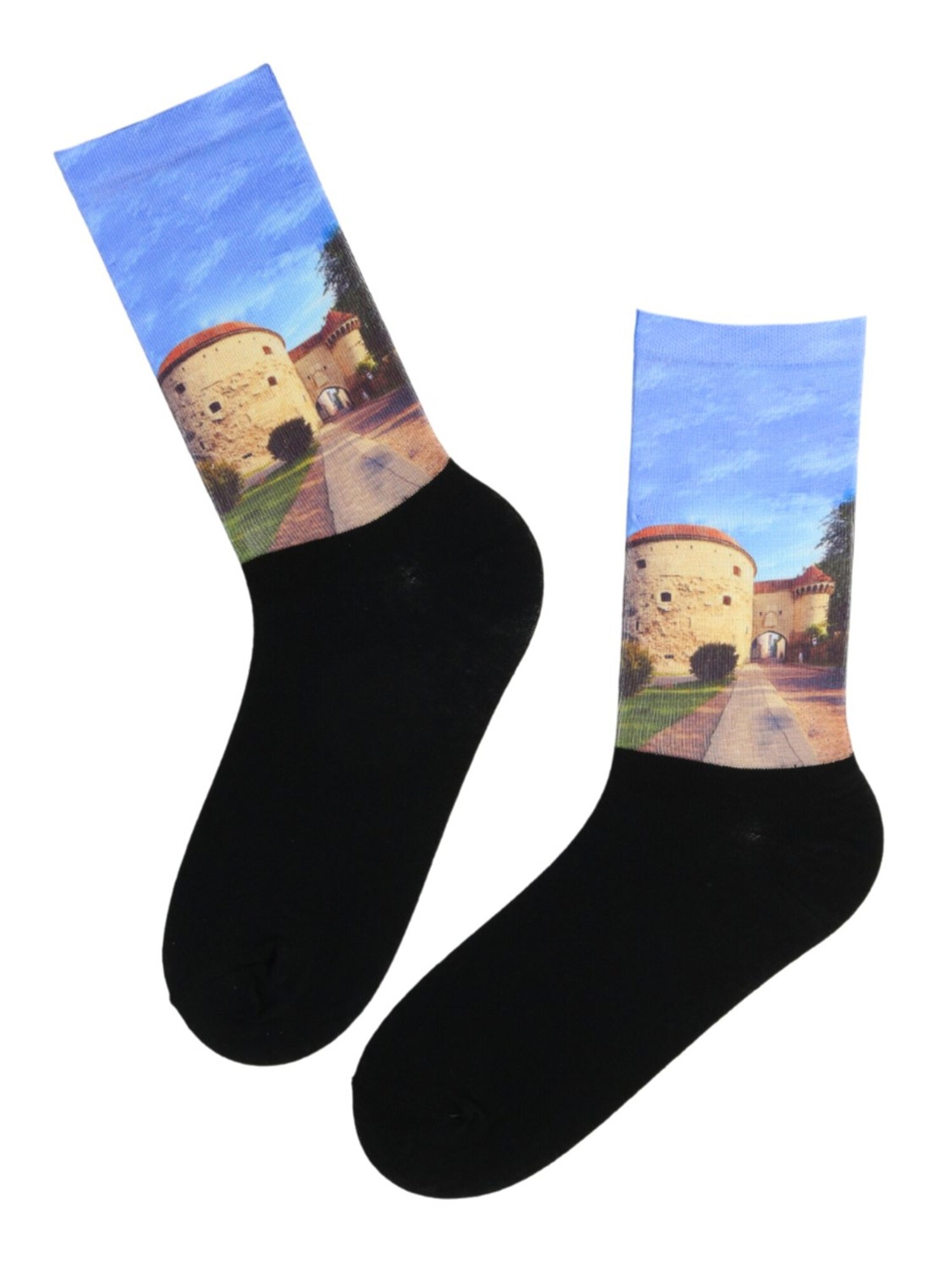 Sokisahtel Čarape 'FAT MARGARETA print pattern socks' miks boja