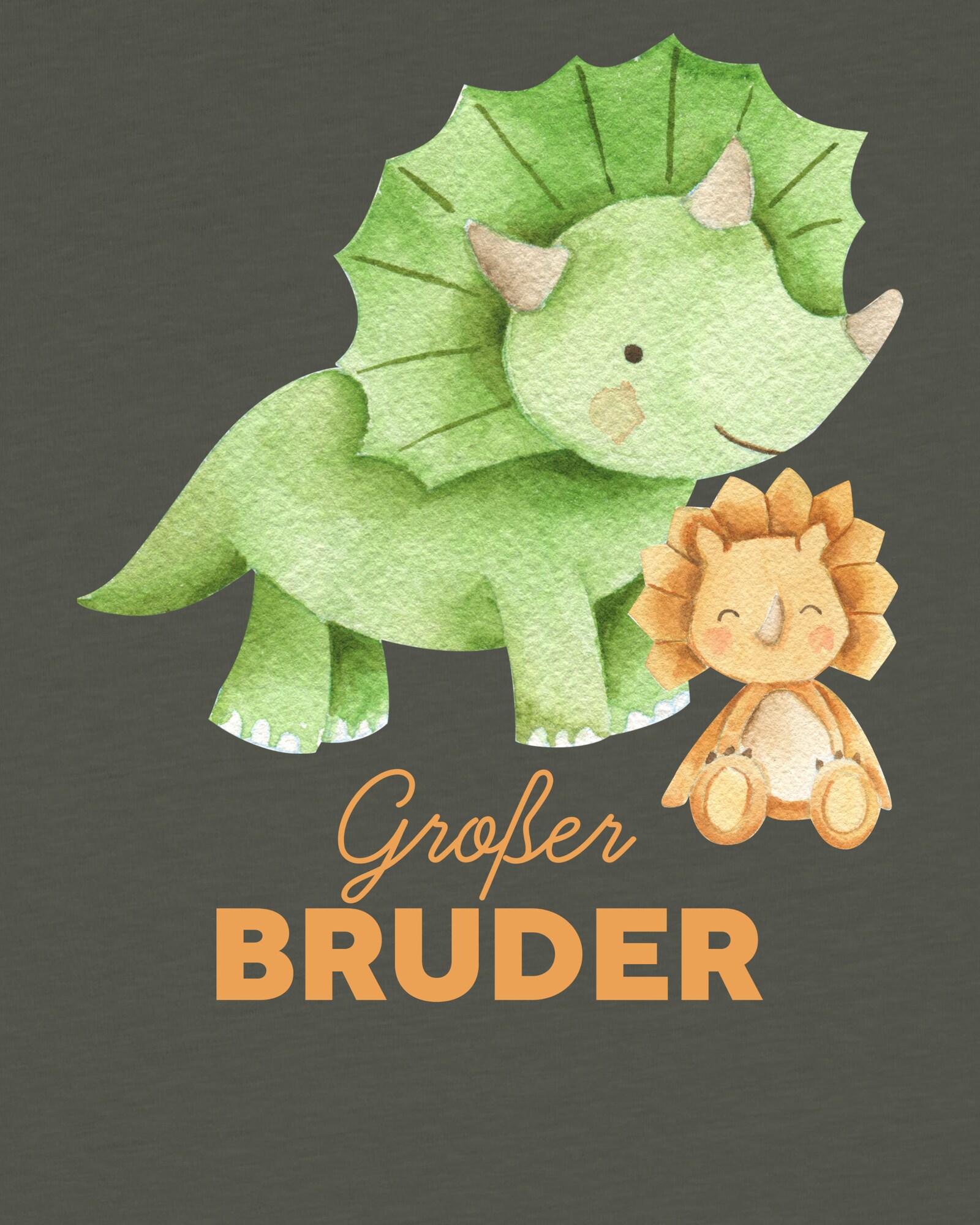 Thumbnail - T-Shirt 'Dinosaurier 07 Großer Bruder'