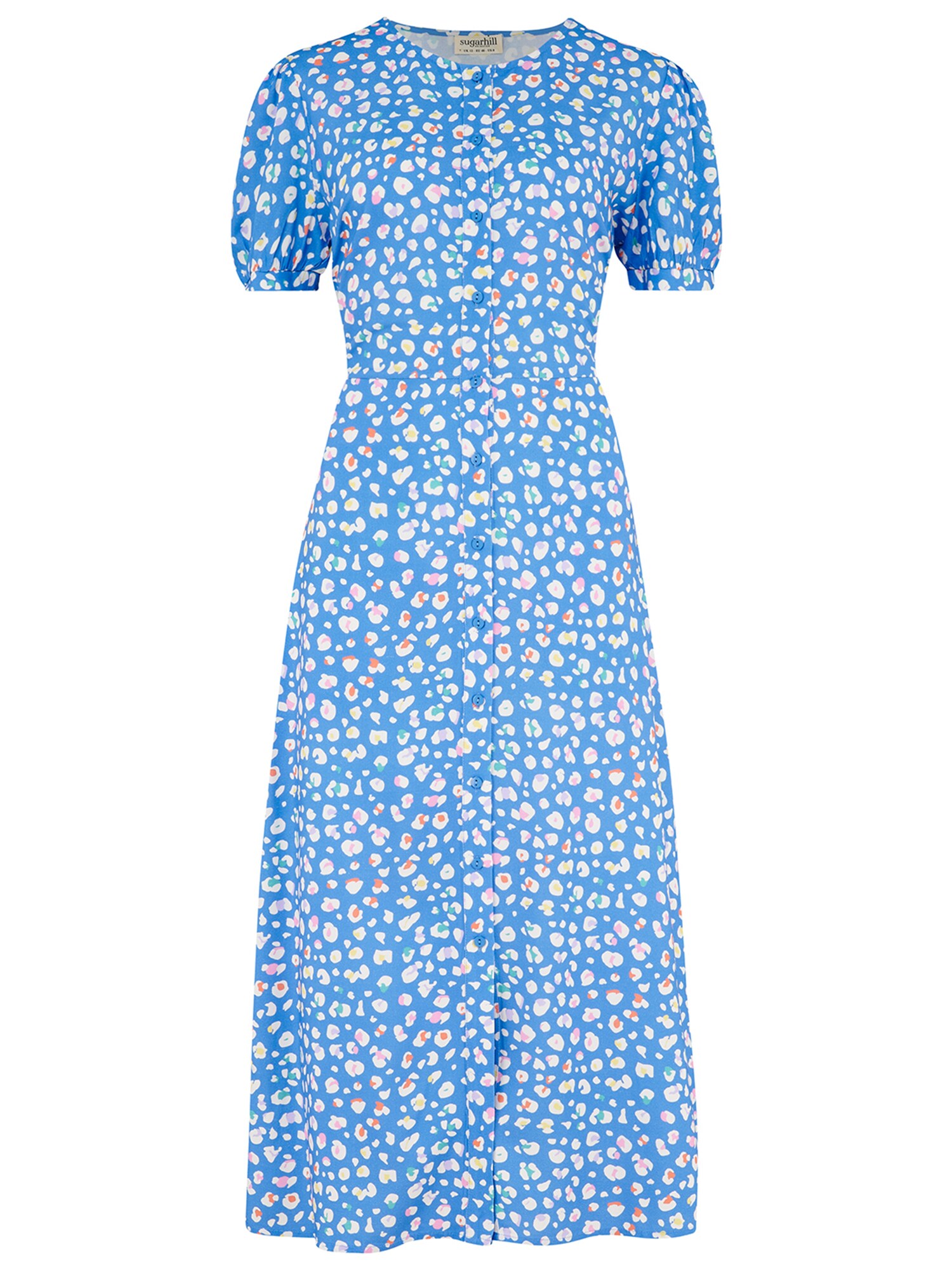 Sugarhill Brighton Vestido 'Hilda'  azul claro / mistura de cores