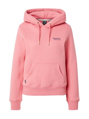 Superdry Sweatshirt ‘ESSENTIAL’ Navy / Pink