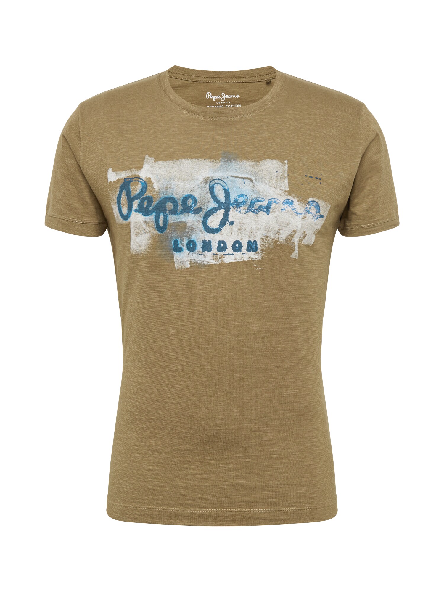Pepe Jeans Marškinėliai 'GOLDERS'  rusvai žalia