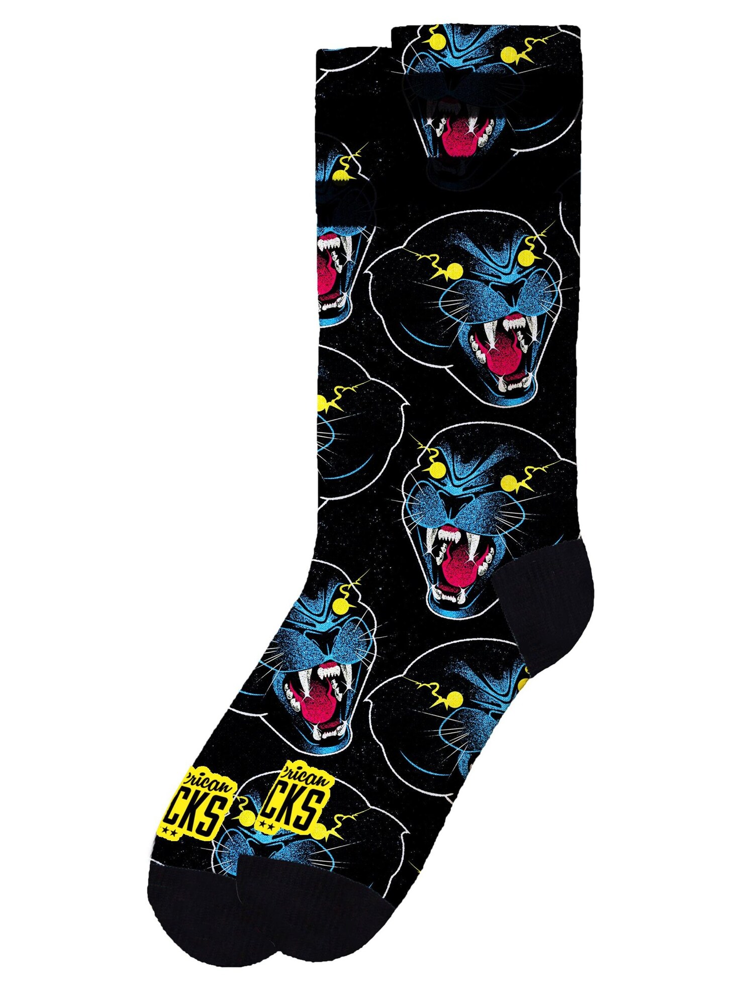 American Socks Calcetines 'Shadow'  negro
