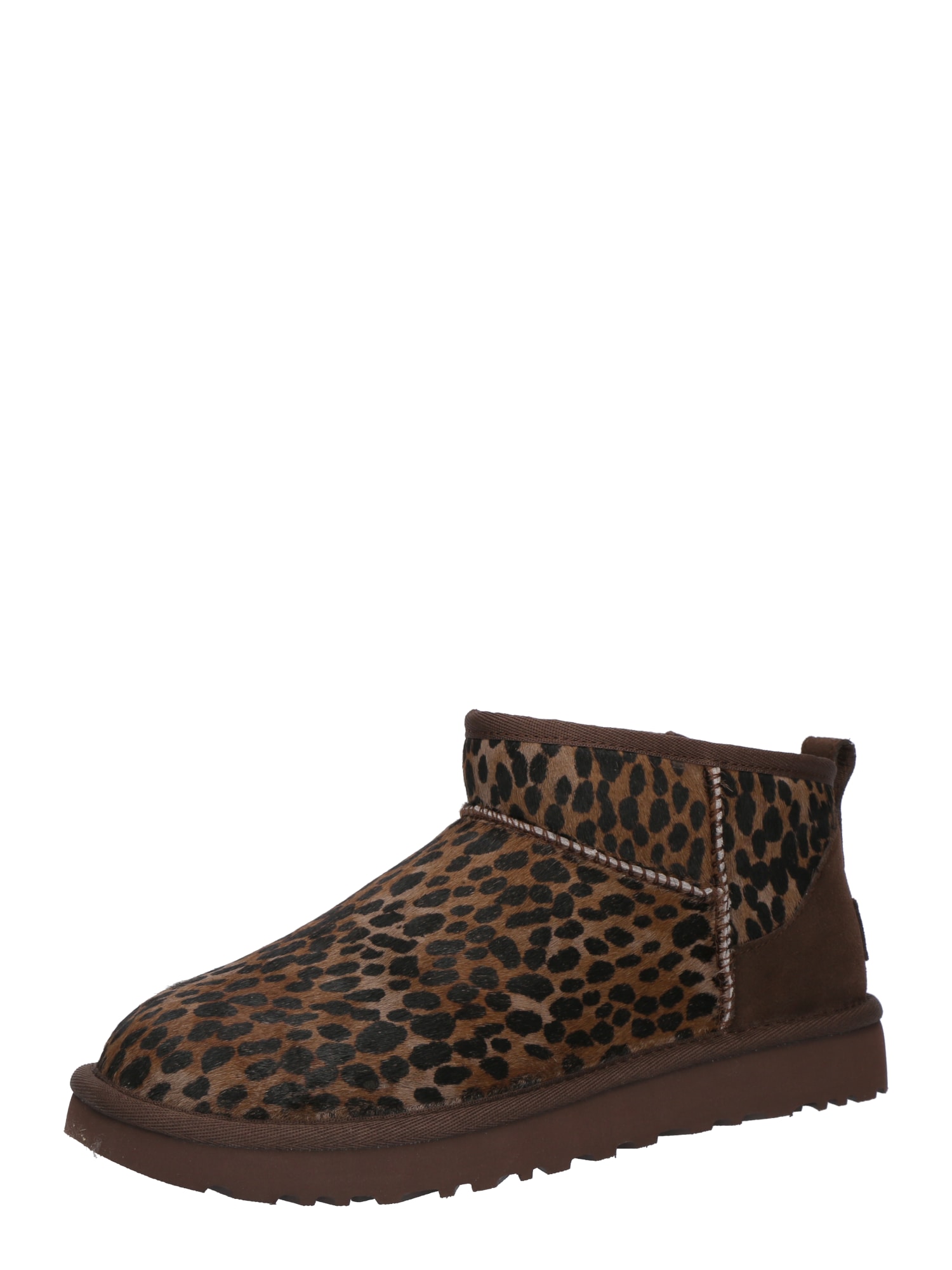 UGG Botine Classic Ultra Mini Caspian  maro / maro cappuccino / negru