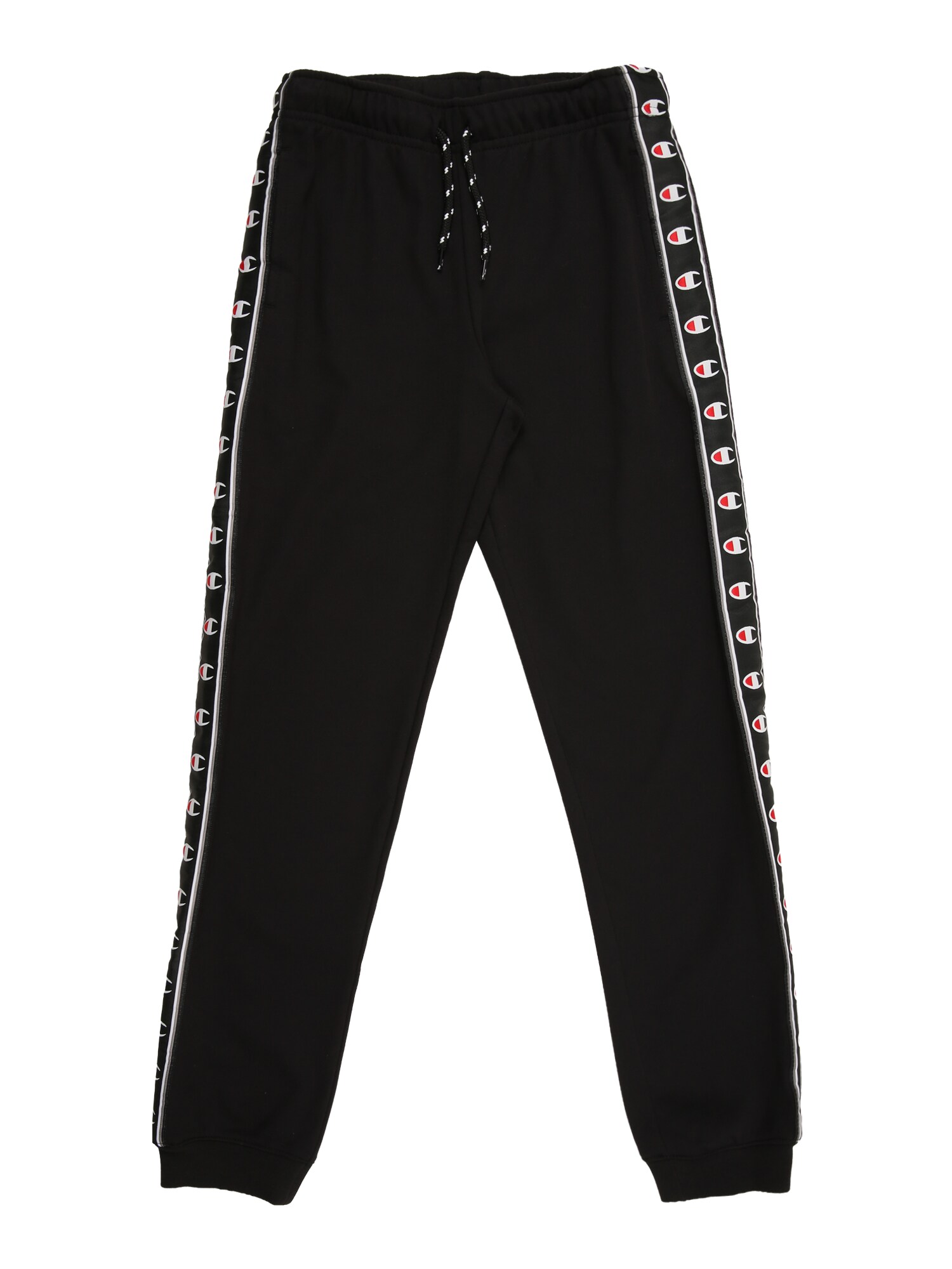 Champion Authentic Athletic Apparel Pantaloni  roșu / negru / alb