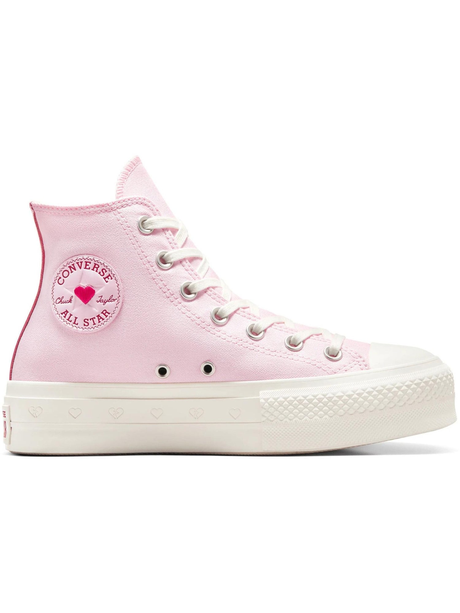 CONVERSE Zapatillas deportivas altas 'Chuck Taylor As Lift'  rosa