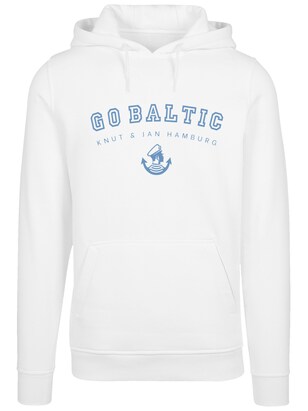 F4NT4STIC Sweatshirt ‘Go Baltic’ Blauw / Wit