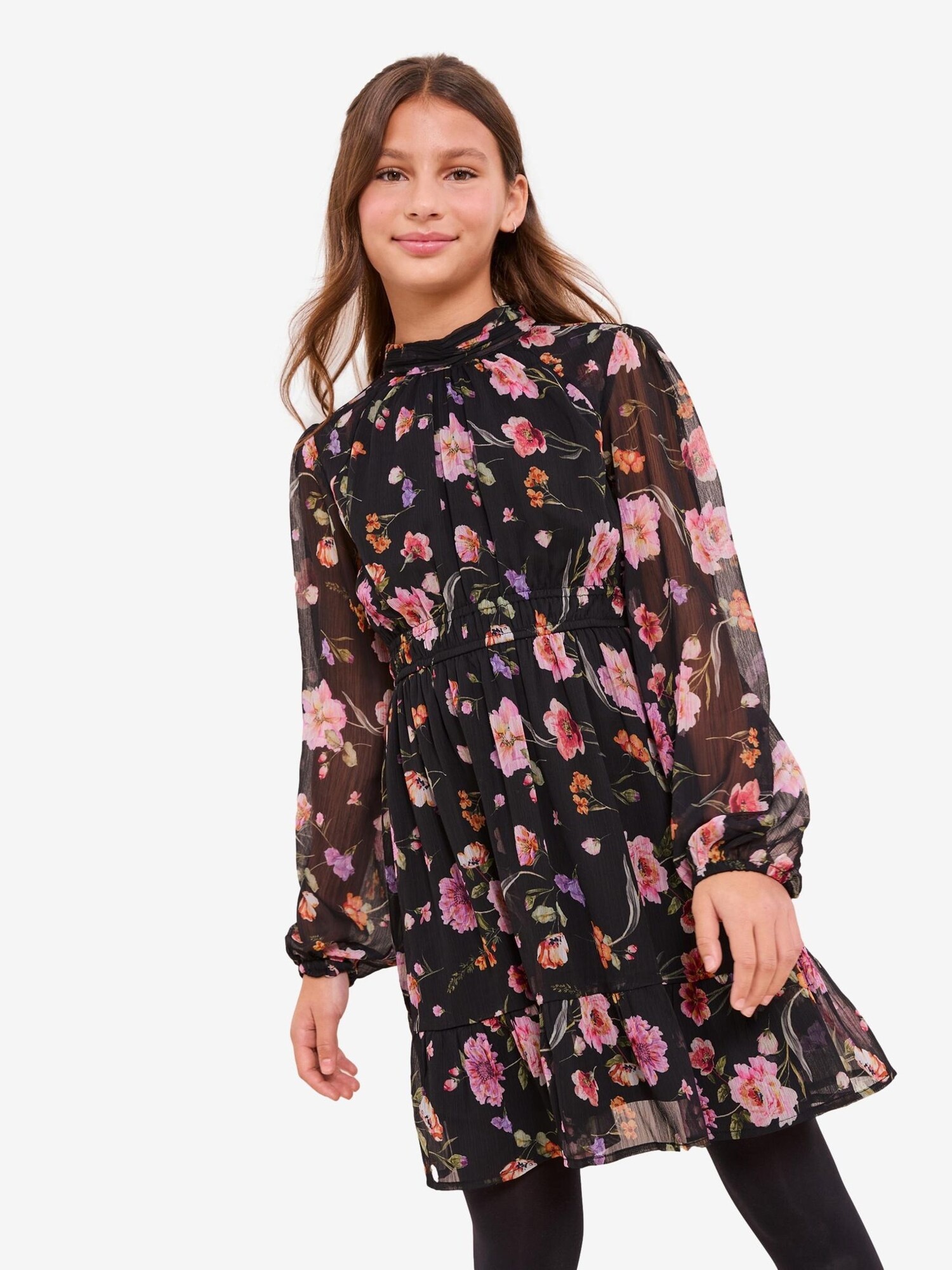 Lipsy Rochie  lila / portocaliu / roz deschis / negru