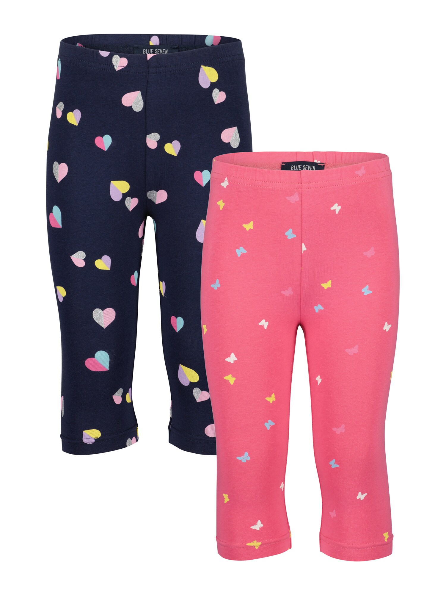 BLUE SEVEN Leggings  tengerészkék / világoskék / sárga / pitaja akciós termékkép 1