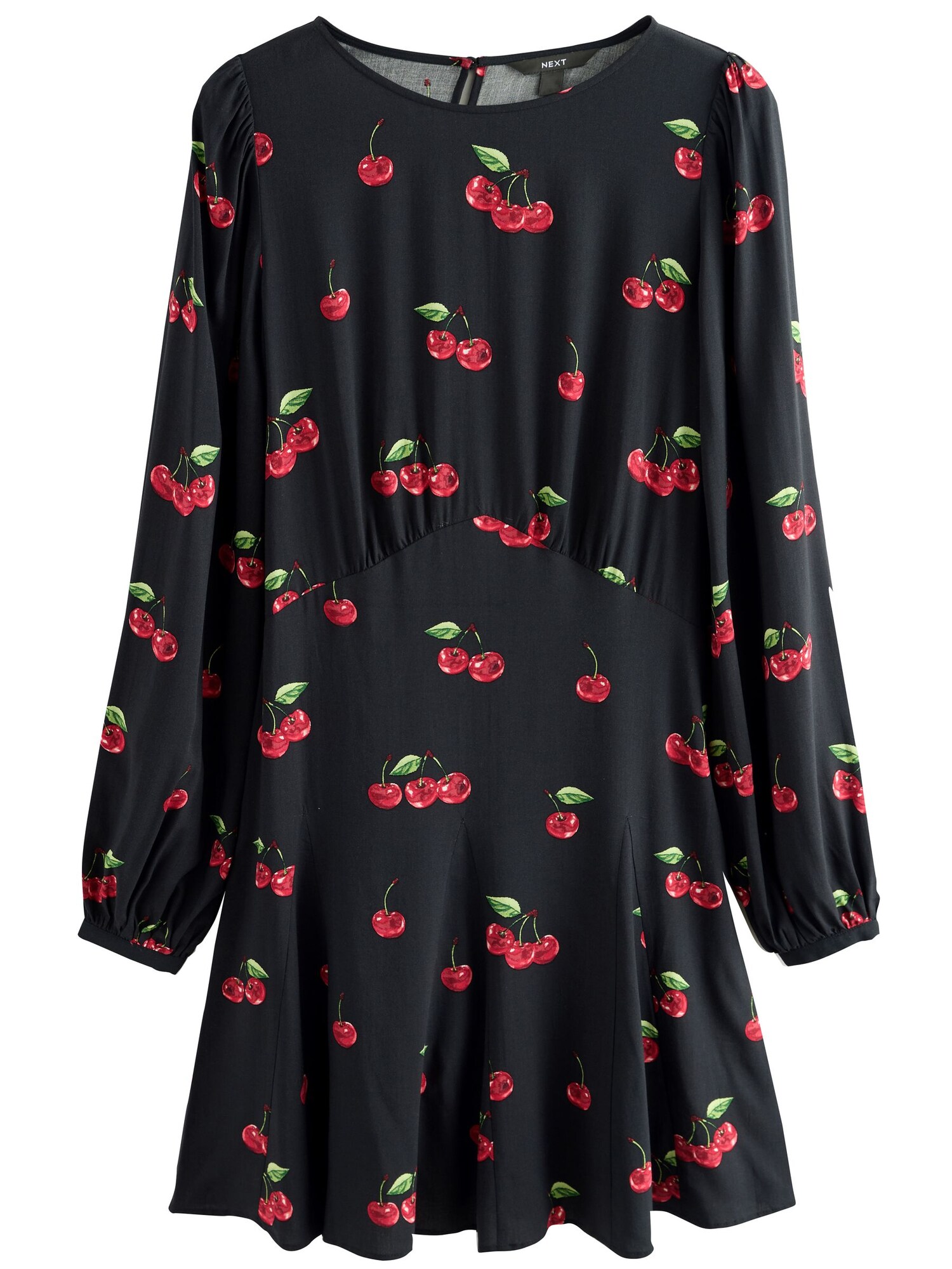 Next Rochie  verde / roșu / negru