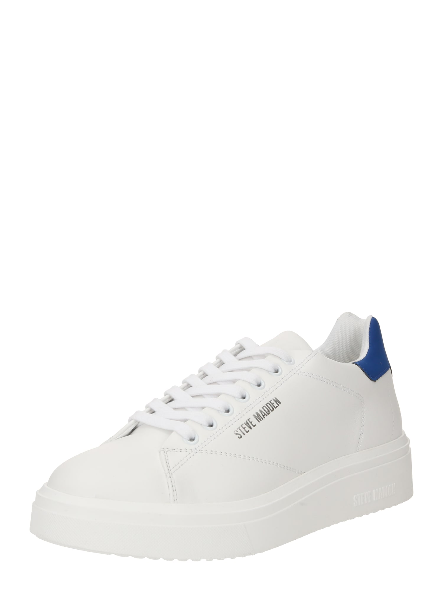 STEVE MADDEN Sneaker low 'FYNNER'  albastru / argintiu / alb