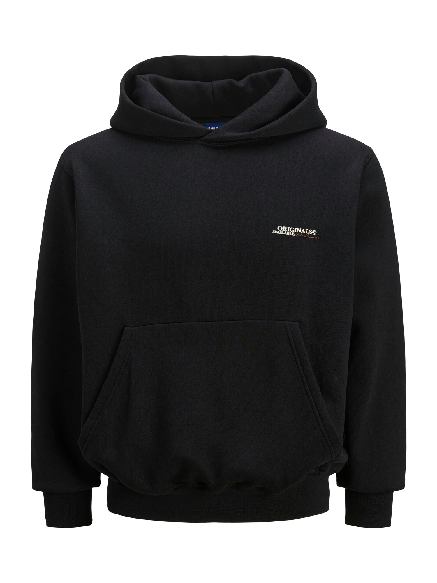 JACK & JONES Tréning póló 'JORISLINGTON'  cseresznyepiros / fekete / fehér akciós termékkép 1