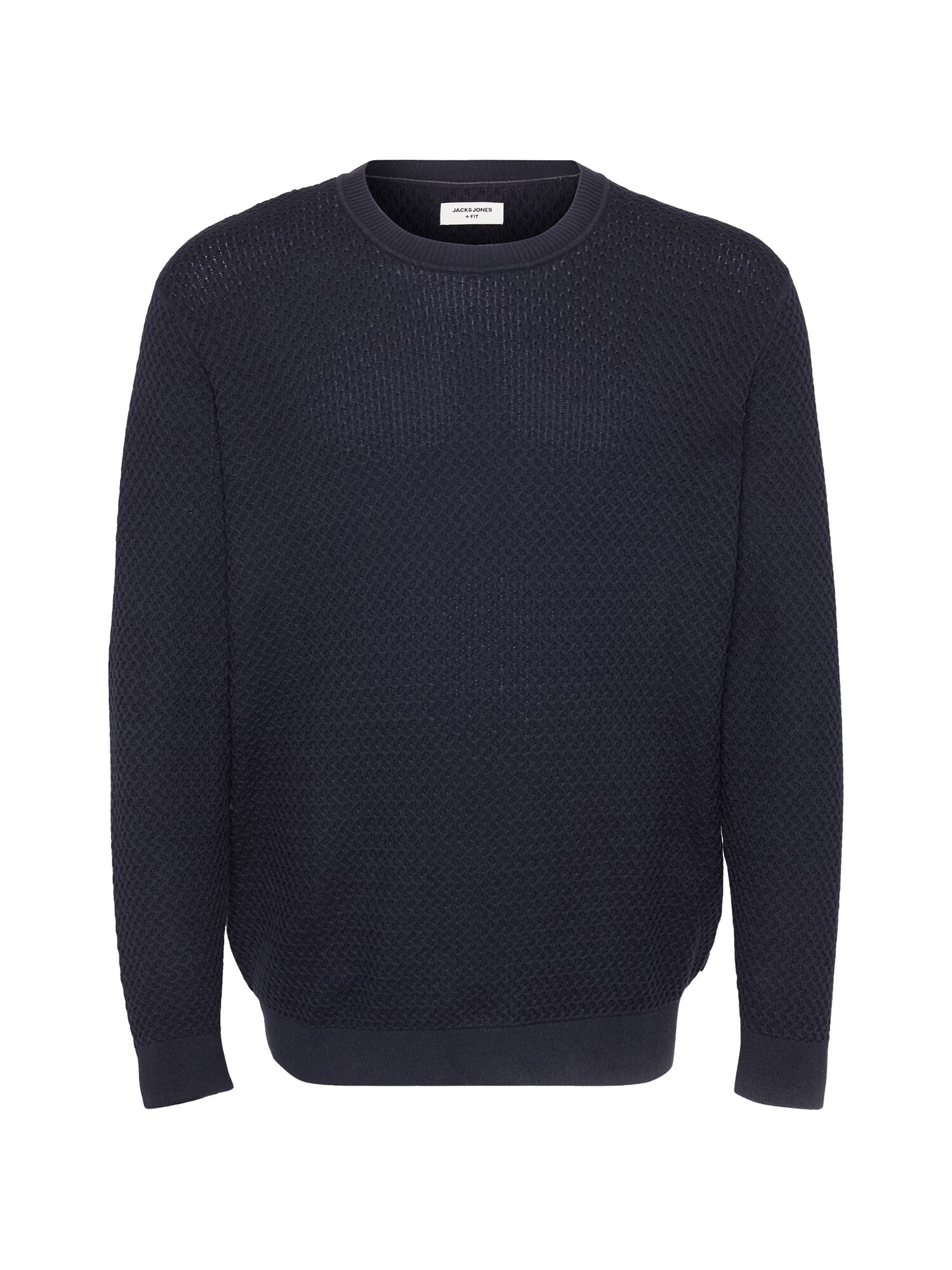 Jack & Jones Plus Pulover 'JPRBlubarkley'  albastru noapte