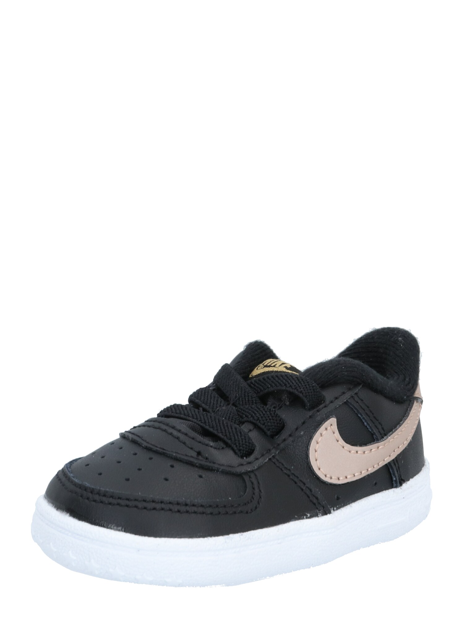 Nike Sportswear Sportbačiai 'Force 1 Crib'  auksas / juoda / pudros spalva