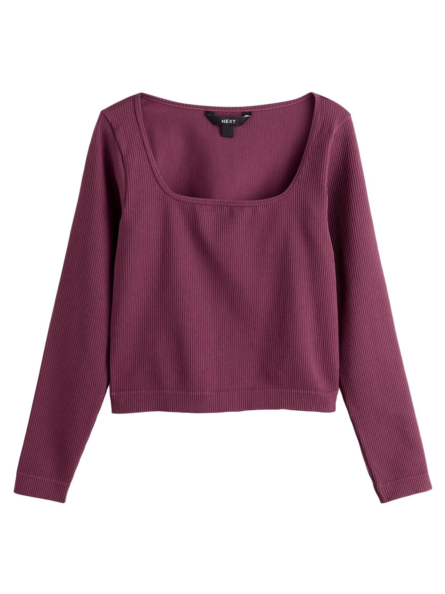 Next Tricou  roșu burgundy