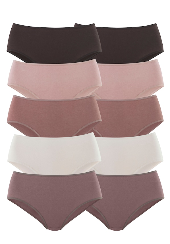 PETITE FLEUR, Slip, lila & rózsaszín, 3 kép a 6 közül