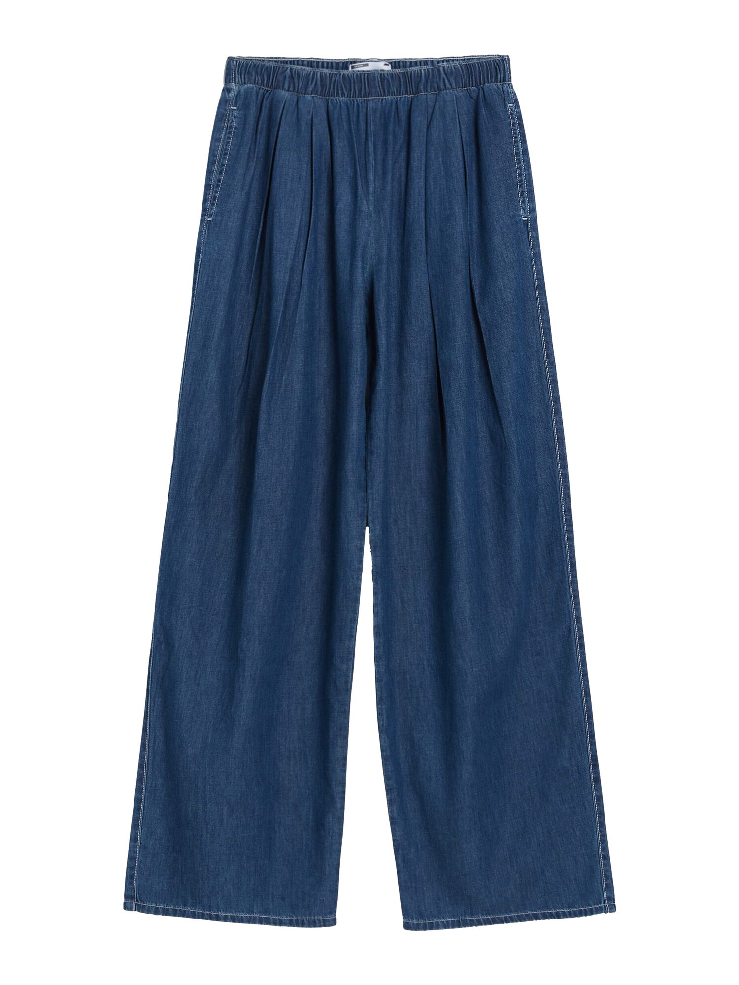 Bershka Elegantne kavbojke  moder denim