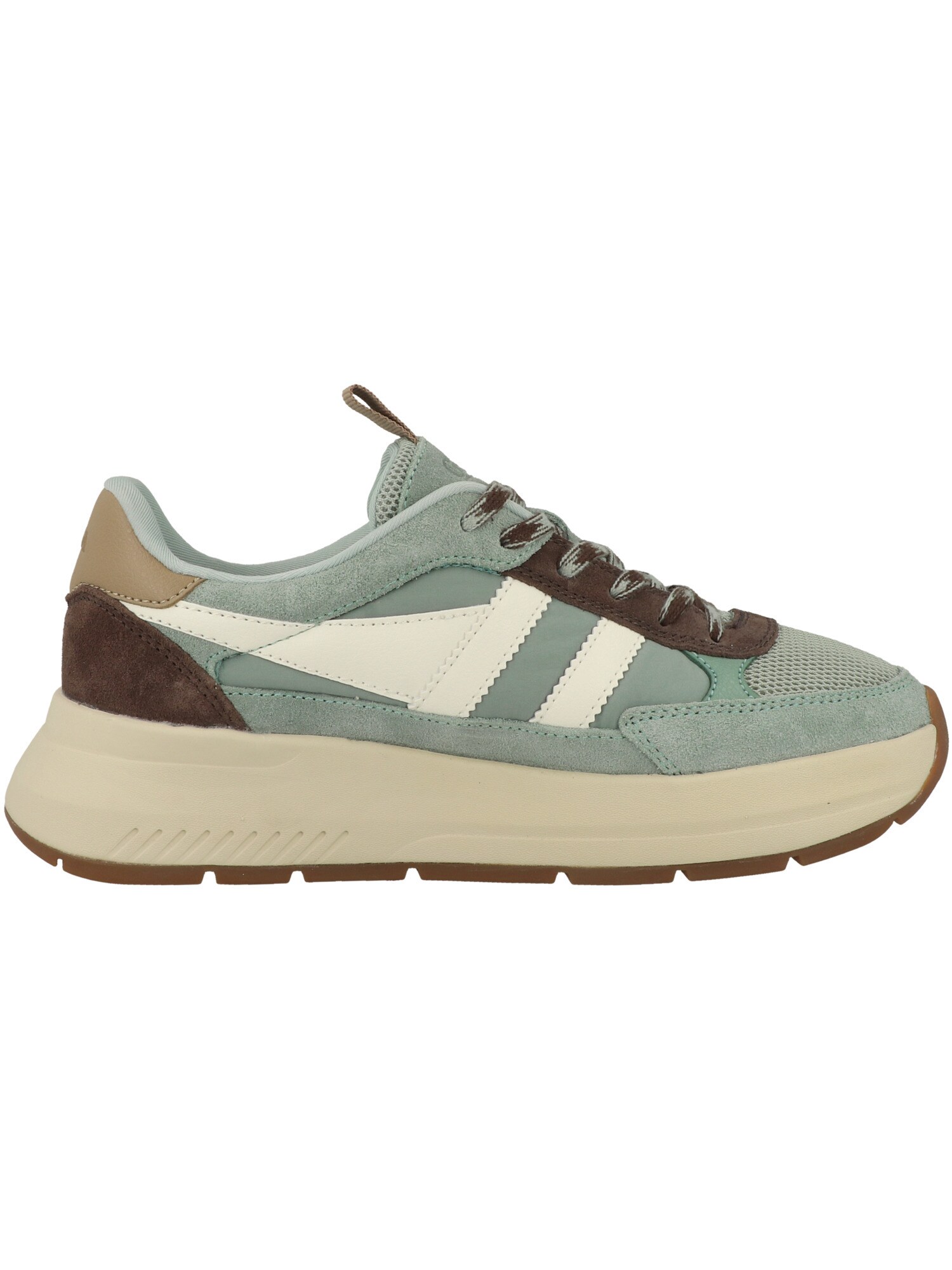 Gola Zapatillas deportivas bajas marrón / verde pastel / blanco – imagen 3