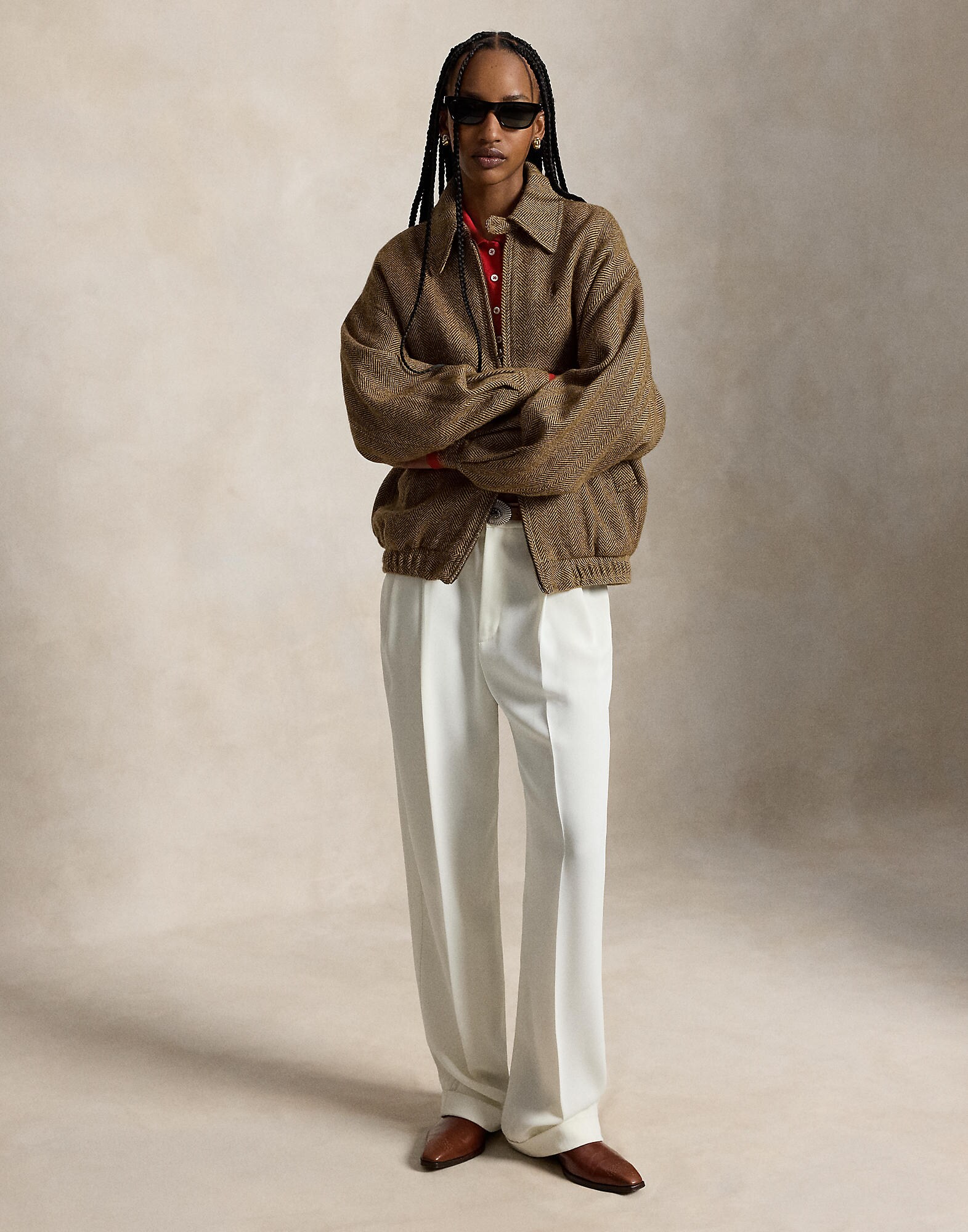 Polo Ralph Lauren Chaqueta de entretiempo  umbra / marrón oscuro – imagen 4