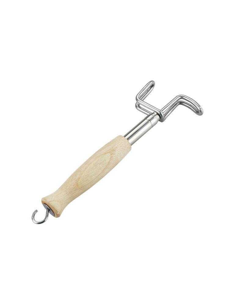 Wenko Teleskop-Anziehhilfe Herren Größe B: 26/70cm x H: 8.5cm x T: 3cm beige / silbergrau