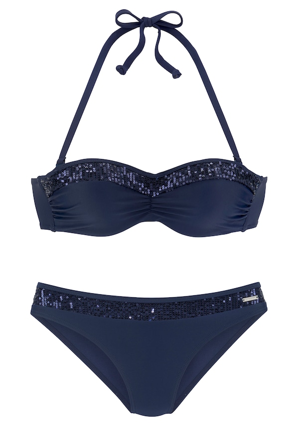Bruno Banani, Bikini, kék, 4 kép a 4 közül