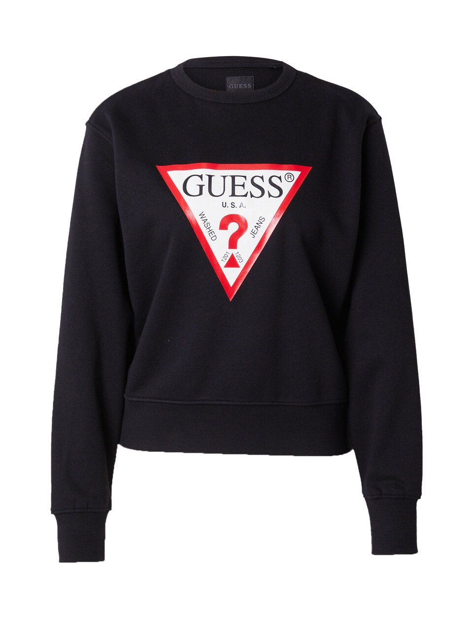 Sweatshirt röd / svart