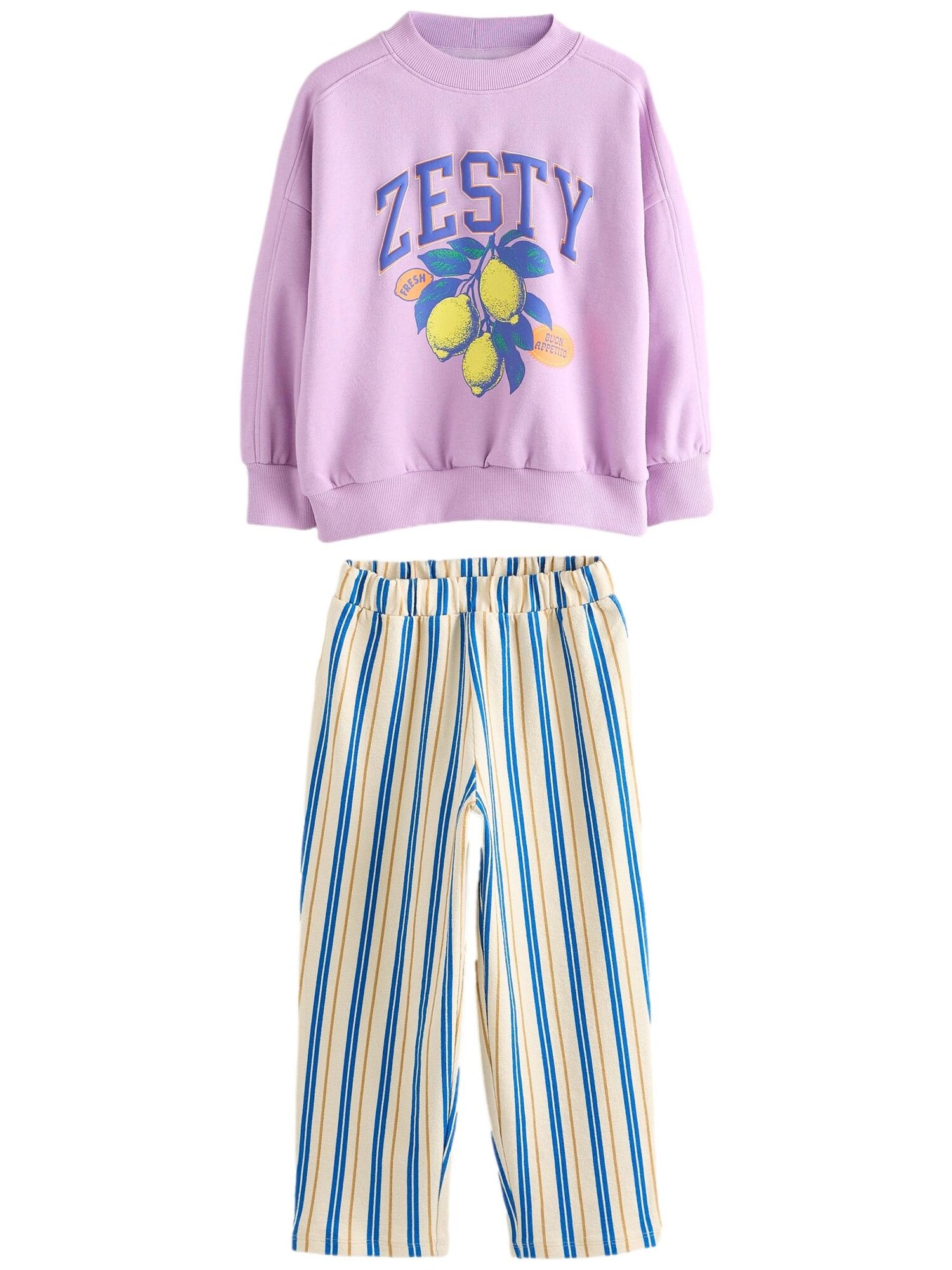Next Set  bej / albastru / mov prună / albastru violet