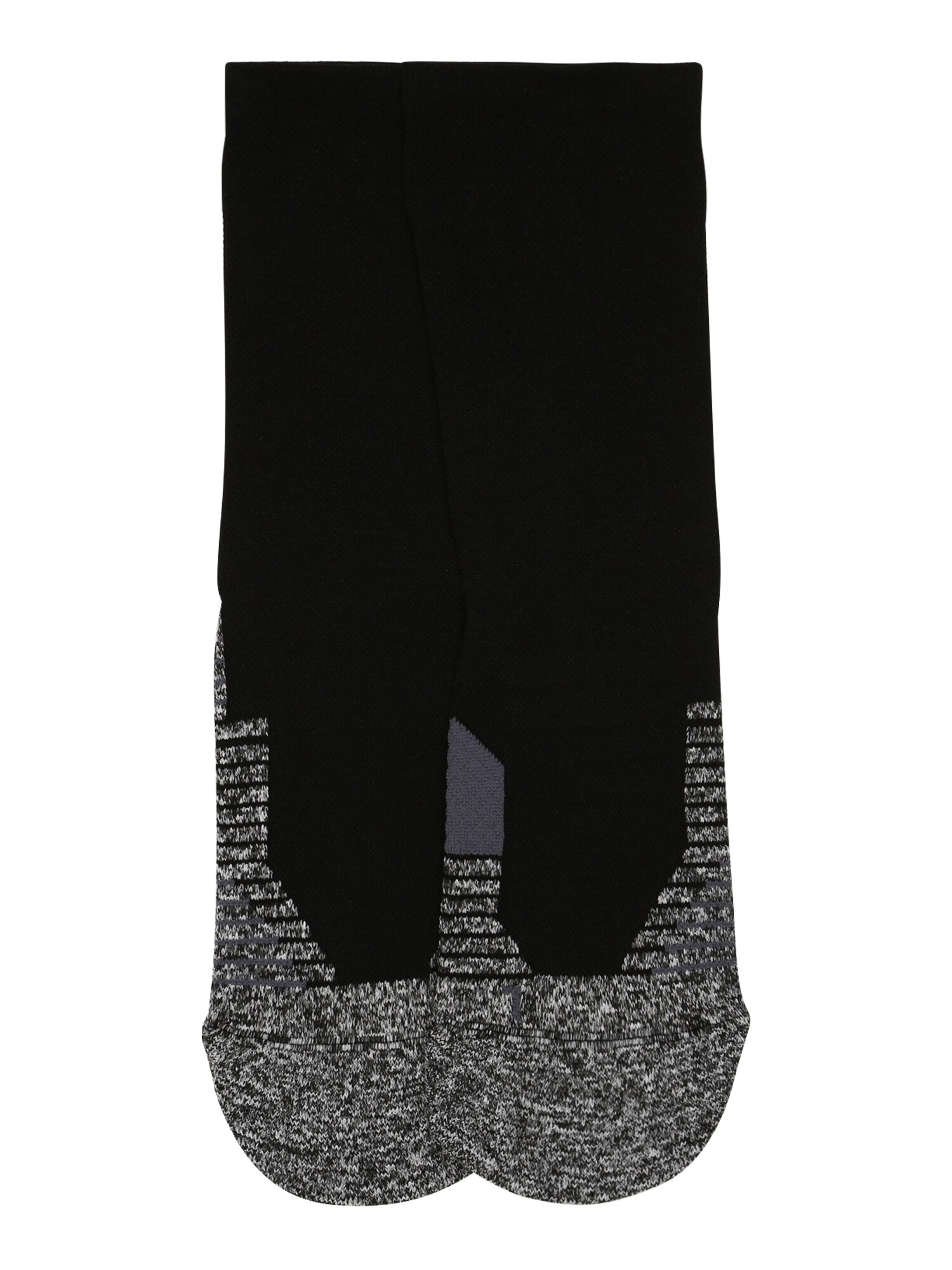 UNDER ARMOUR Sportinės kojinės  juoda / pilka