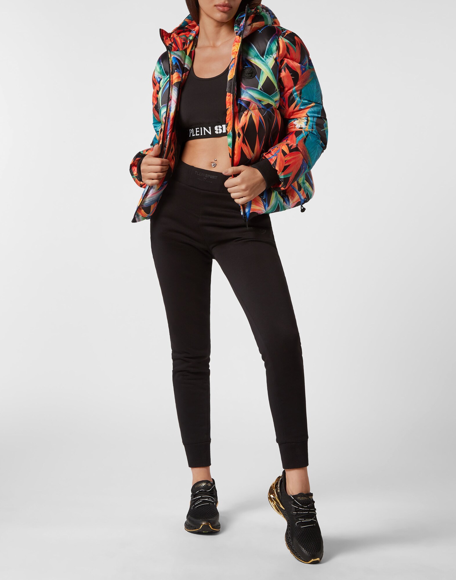 Thumbnail - Plein Sport Jacke Flowers