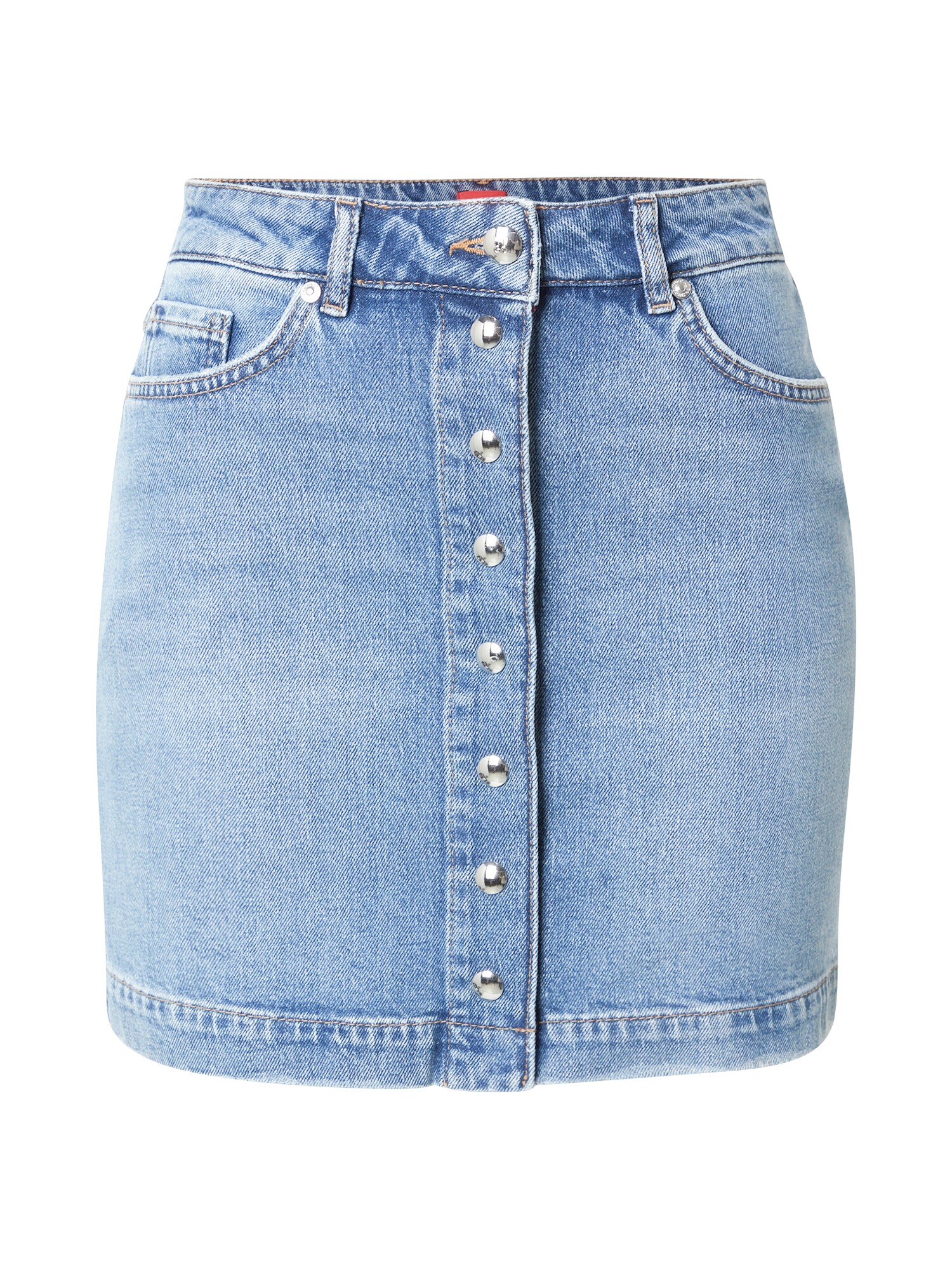 HUGO Fustă Gilvie  albastru denim