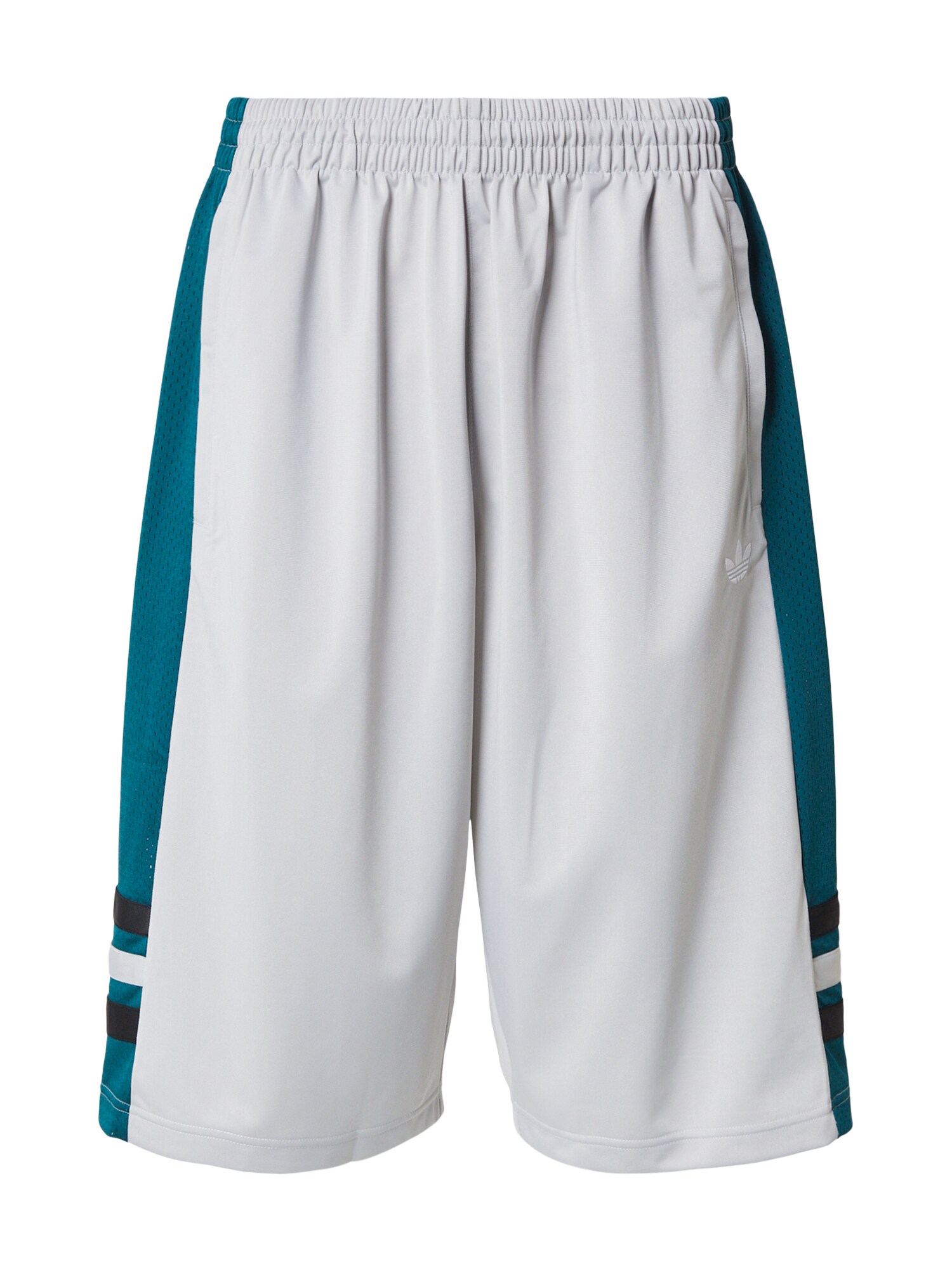 ADIDAS ORIGINALS Nohavice  sivá / petrolejová / čierna / biela