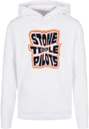 Merchcode Sweatshirt ‘Stone Temple Pilots’ Navy / Oranje / Zwart / Wit