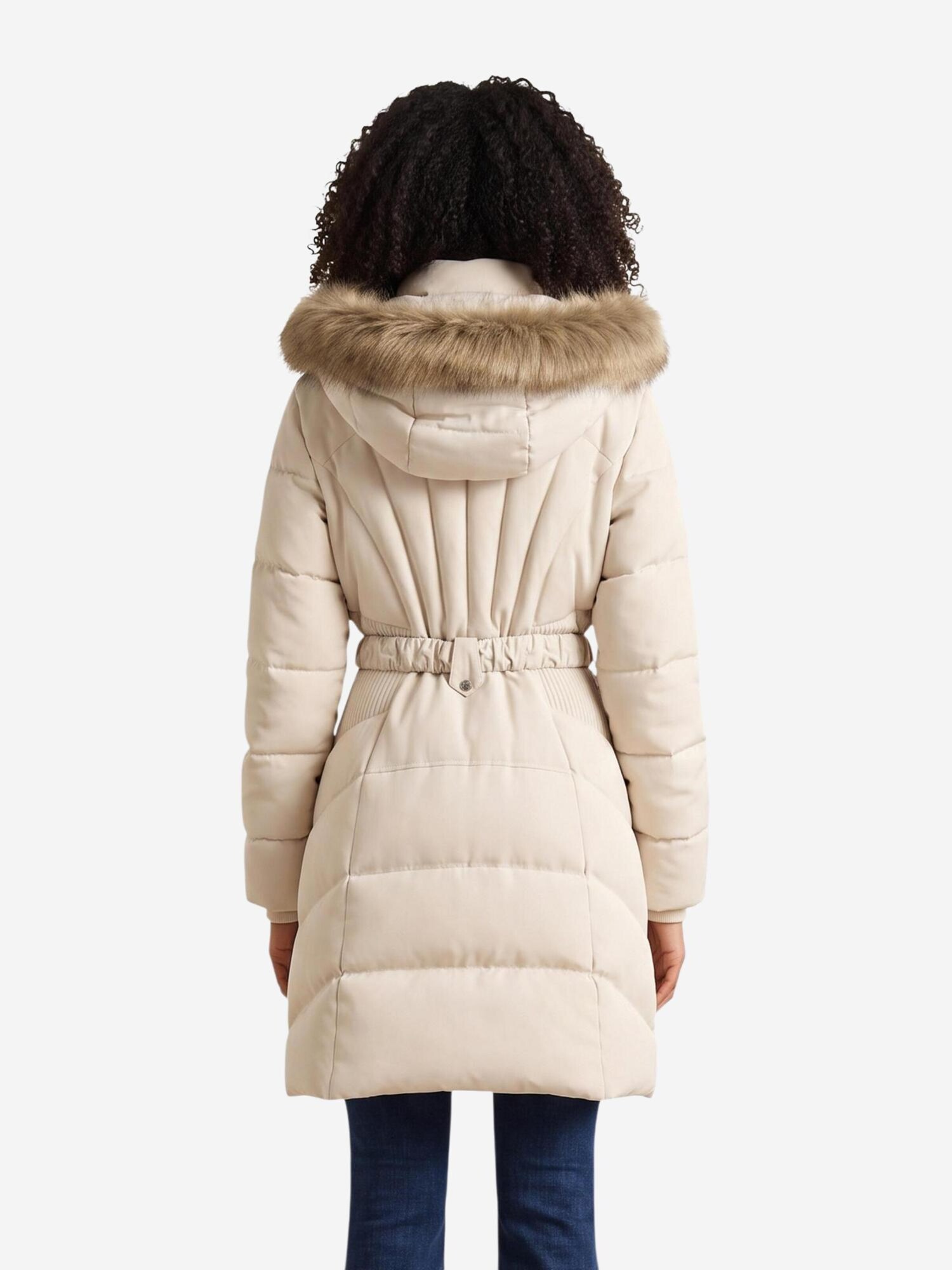 GUESS Abrigo de invierno beige claro – imagen 3