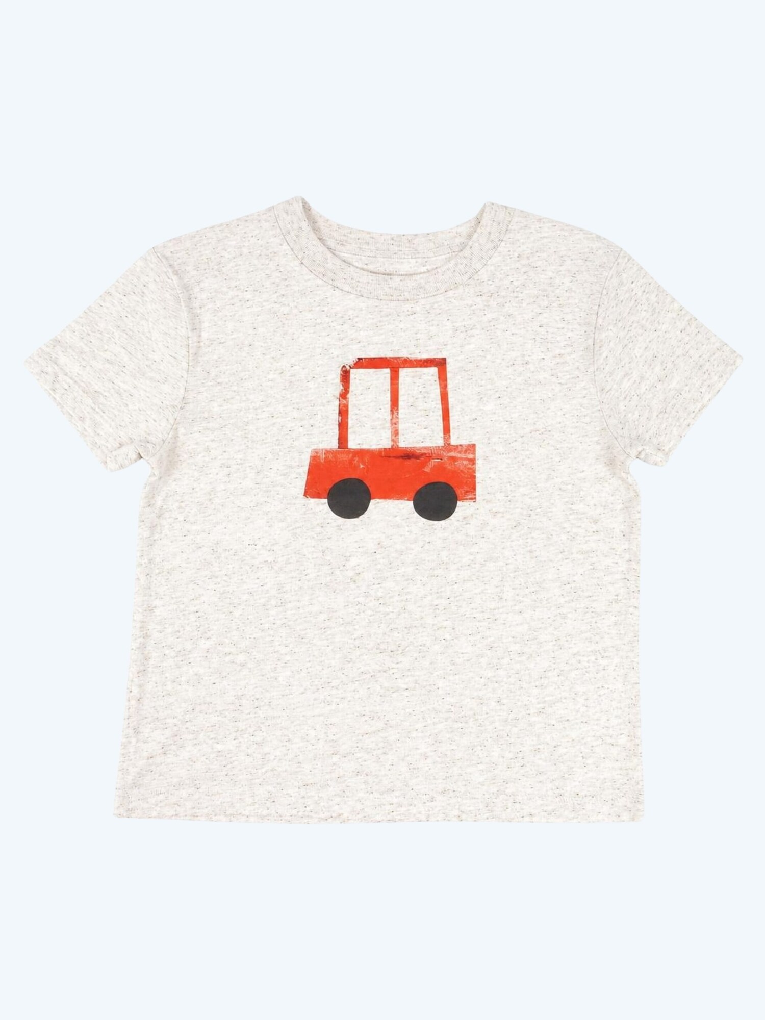 MelaDi Majica 'Rotes Auto' vuneno bijela