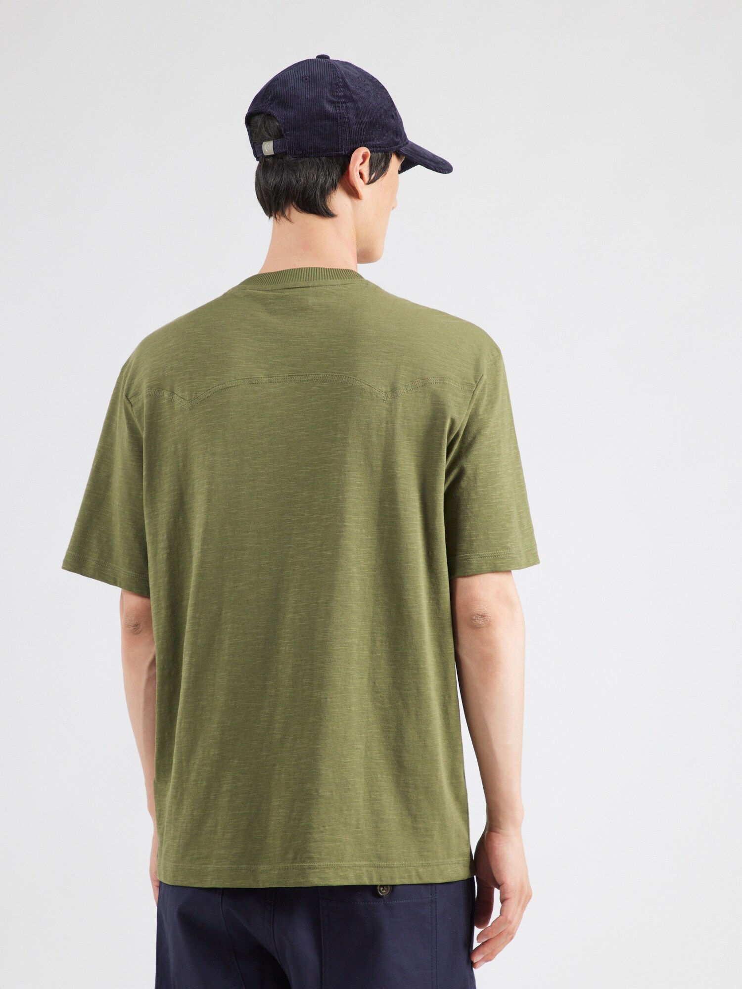 HUGO Camiseta 'Nowboi'  oliva – imagen 4