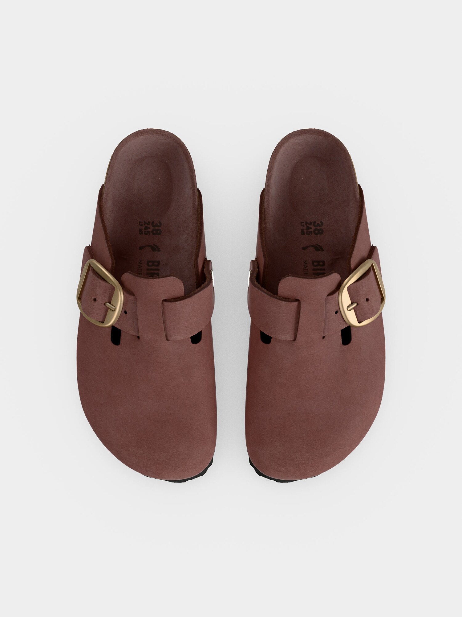 BIRKENSTOCK Zapatos abiertos 'Boston' borgoña – imagen 3