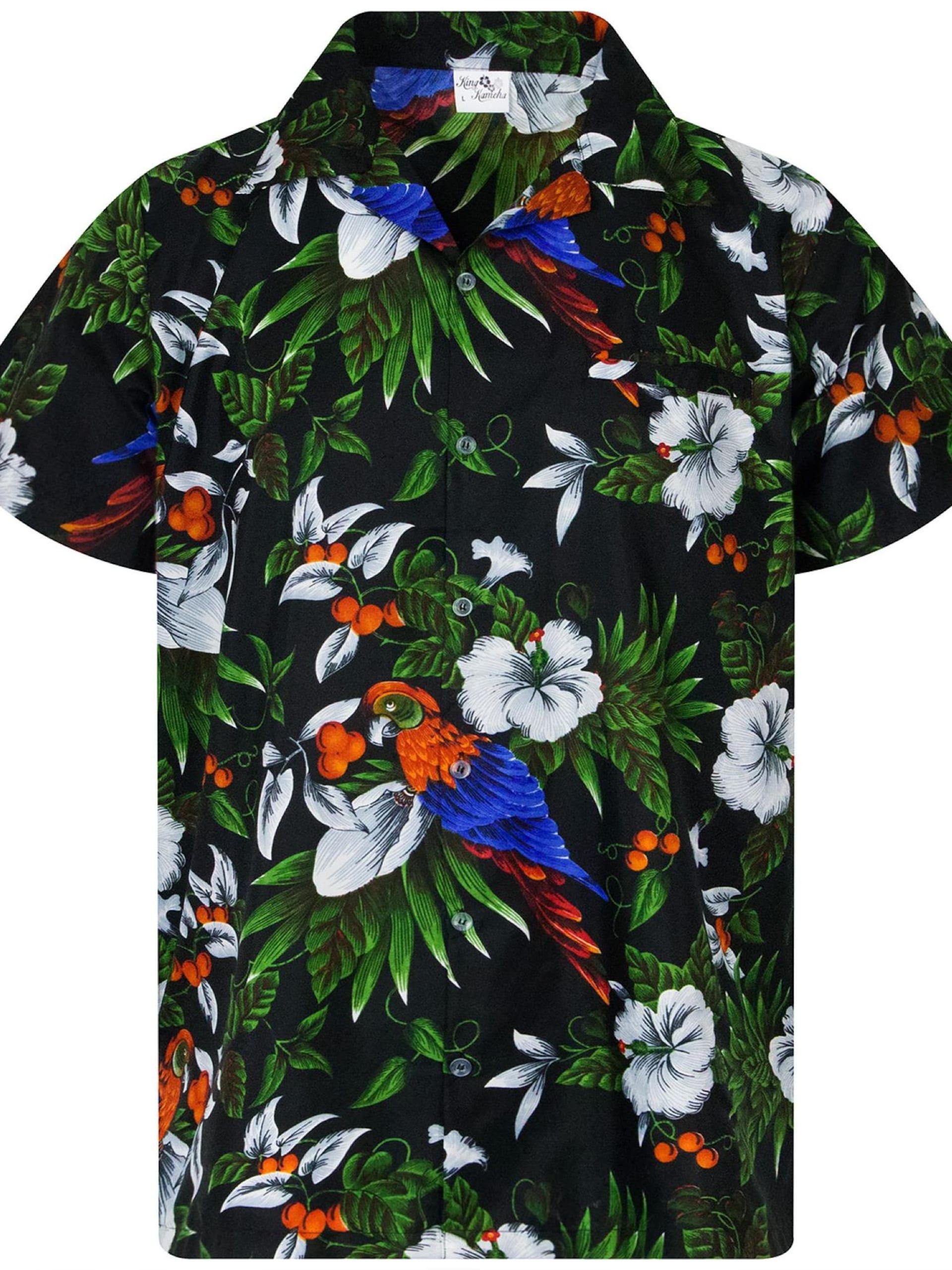 King Kameha T-shirt 'Cherryparrot' herr