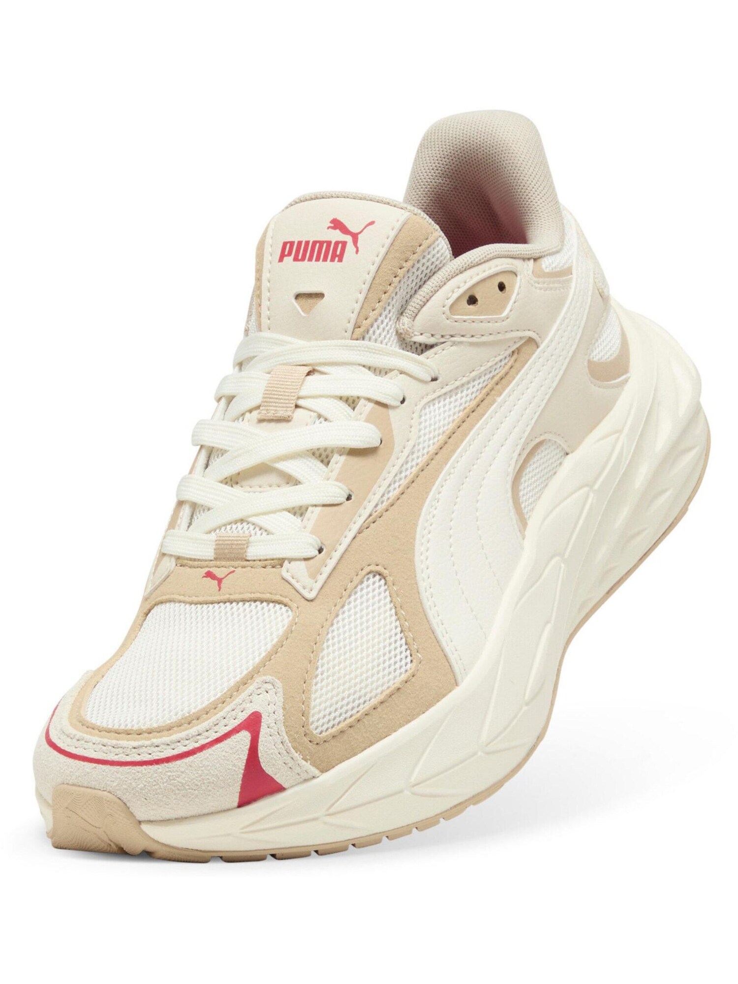 PUMA Zapatillas deportivas bajas 'Hypnotic Ls 2'  beige / crema / rojo / blanco